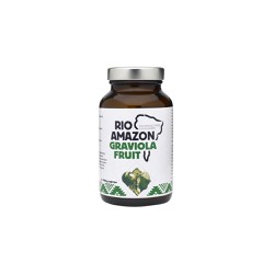 Rio Amazon Graviola Fruit 500mg Dietary Supplement For Antioxidant Protection & Immune Enhancement 120 herbal capsules