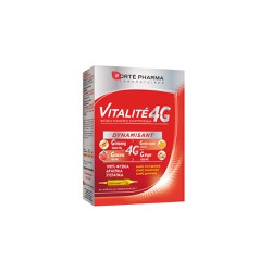 Forte Pharma Energy Vitalite 4G Nutritional Supplement For Stimulation Stimulation & Strengthening 20 single doses x 10ml