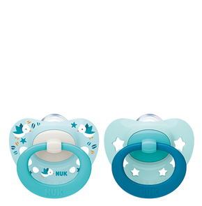 Nuk Signature Silicone Soother 0-6m, 1pc (Various 
