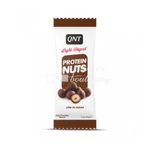 QNT Protein Nuts Light Digest Dark Chocolate Flavour - Μπάρα Πρωτεΐνης (Μαύρη Σοκολάτα), 45g