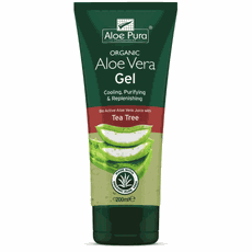 Optima Aloe Vera Gel Tea Tree Τζελ Με 99,9% Αλόη Β