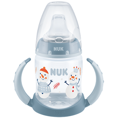 NUK Learner Bottle First Choice Εκπαιδευτικό Μπιμπερό Με Ρύγχος 6-18m Snow 150ml Σε Διάφορα Χρώματα