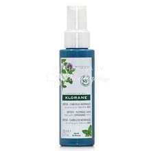 Klorane Aquatique Mint Detox Normal Hair Mist - Καθαριστικό Mist Μαλλιών, 100ml