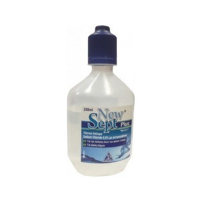 DEMO Newsept Plus Υδατικό Διάλυμα Sodium Chloride 0.9% 250ml