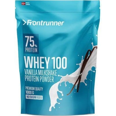 FRONTRUNNER  Whey 100 Πρωτεΐνη Ορού Γάλακτος Με Γεύση Vanilla Milkshake 1kg