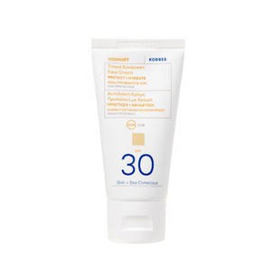 Korres Yoghurt Tinted Face Sunscreen SPF30-Αντηλια