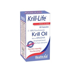 Health Aid Krill-Life 500mg Anti reflux formula 60
