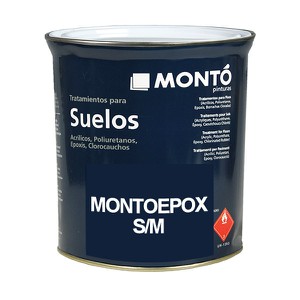 Χρώμα Δαπέδων διαλύτου 2 συστατικών MONTOEPOX S/M