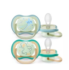 Avent Ultra Air Nighttime Silicone Soother for 0-6