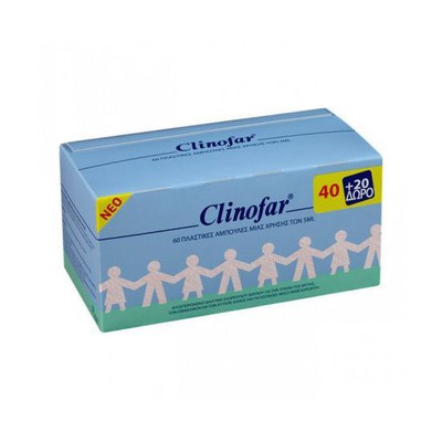 CLINOFAR Sterile Saline x60 Ampoules
