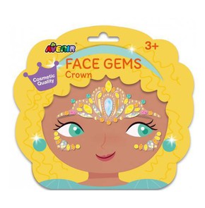 Avenir Face Gems Crown for Face, Body, Nails & Hai