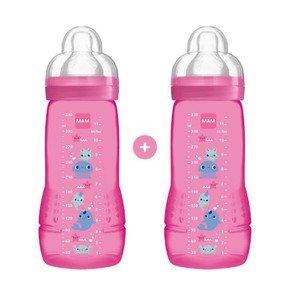 1+ 1 MAM Easy Active Baby Bottle for 4 Months+ for