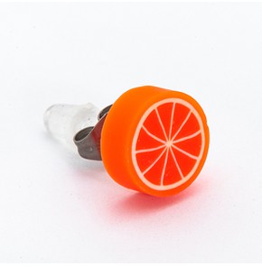 Borghetti Pharma Hypoallergenic Earrings Orange, 2
