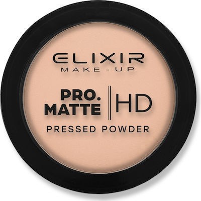 ELIXIR Pro Matte Pressed Powder HD 206 Cookie Dust