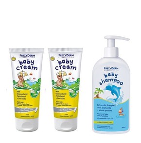2x Frezyderm Baby Cream 2x 175ml  Shampoo 300ml 