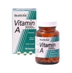 Health Aid Vitamin A 5000iu 100 Capsules