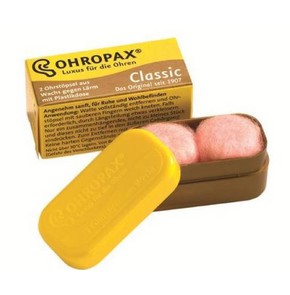 Ohropax Classic Wax Earplugs, 2pcs