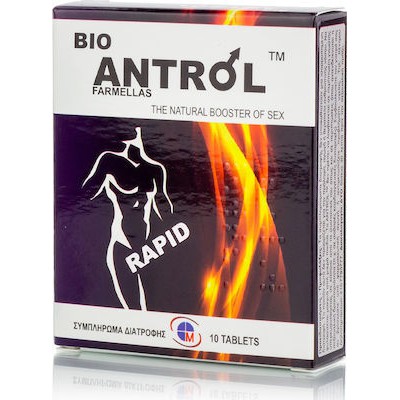 MEDICHROM Bio Antrol Συμπλήρωμα Για Τη Σεξουαλική Υγεία 10 Ταμπλέτες