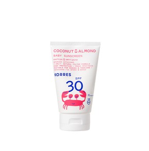 Korres Coconut & Almond Baby Face & Body Sunscreen