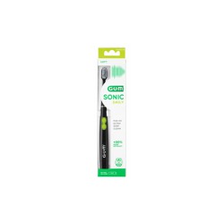  Gum Sonic Daily Soft 4100 Electric Toothbrush Battery Black 1 pc