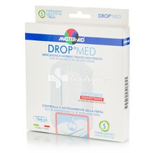Master Aid Drop Med (10 x 6cm) - Αυτοκόλλητη Αντικολλητική Γάζα, 5τμχ. 