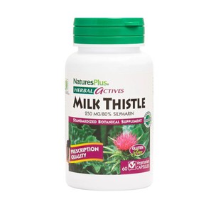 Natures Plus Milk Thistle 250 mg 60 Capsules