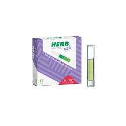 Vican Herb Microfilter Πίπες Για Slim Τσιγάρο 12 τεμάχια