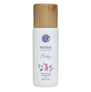 Naobay Baby Refreshing Shampoo & Bath Gel, 200ml