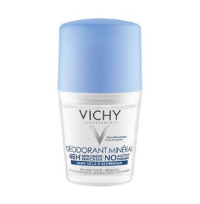 Vichy Deodorant 48h Mineral Roll-on- Αποσμητικό 48