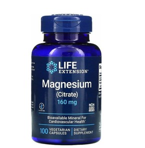 Life Extension Magnesium (Citrate) 160mg, 100caps
