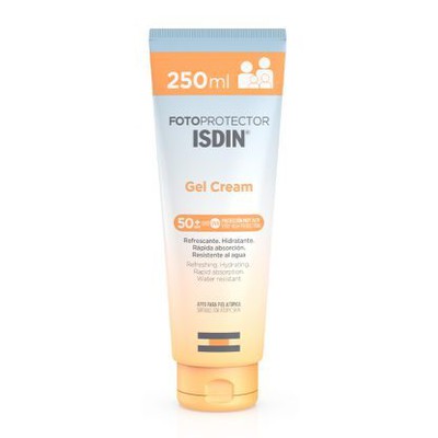 ISDIN FotoProtector Gel Cream Αντηλιακή Κρέμα Σε Μορφή Τζελ Με Υψηλή Προστασία SPF50+ 250ml