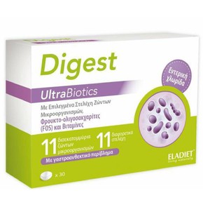 Eladiet Digest UltraBiotics, 30 Caps