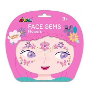 Avenir Face Gems Flowers for Face, Body, Nails & H