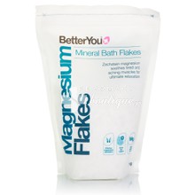 BetterYou Magnesium Mineral Bath Flakes - Νιφάδες Μαγνησίου, 1kg