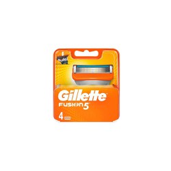 Gillette Fusion Ανταλλακτικά Ξυριστικής Μηχανής 4 τεμάχια