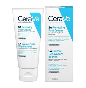 CeraVe SA Renewing Foot Cream, 88ml