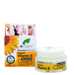 Dr.Organic Vitamin E Super Hydrating Cream, 50ml