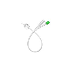 Matsuda Silicone Catheter 100% 2 Way No16 With Balloon Capacity 30ml 1 piece