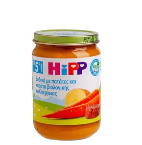Hipp Baby Meal with Beaf Potatos Carrots 5+, 190g