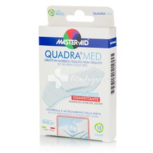 Master Aid Quadra Med Super - Πολύ Μεγάλα, 10τμχ.