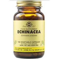 Solgar Echinacea Συμπλήρωμα Διατροφής 100veg.caps.