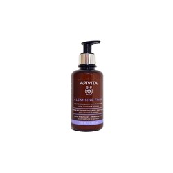 Apivita Cleansing Creamy Foam Wash For All Skin Types With Olive & Lavender 200ml