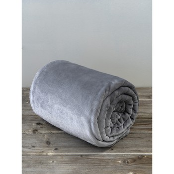 Κουβέρτα Fleece Μονή (150x220) Meleg Gray Μονή Kocoon