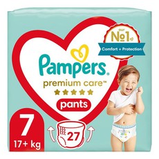 Pampers Premium Care Pants Πάνα Βρακάκι Μέγεθος 7 