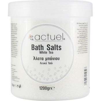 ACTUEL BATH SALTS WHITE TEA 1200g
