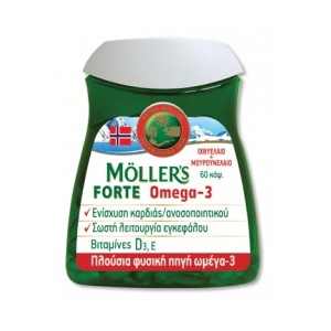 MOLLER'S Forte Omega-3 60 caps
