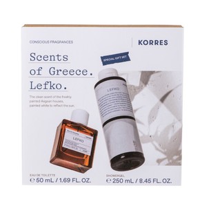Korres Conscious Fragrances Set Lefko Eau De Toile