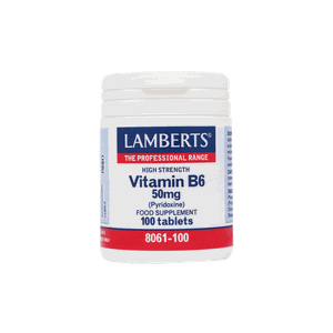 LAMBERTS Vitamin B6 50mg 100 tabs