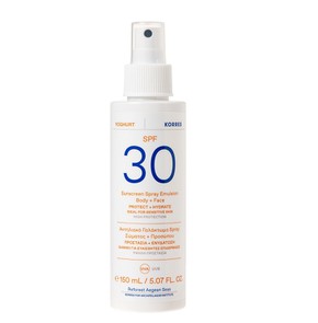 Korres Yoghurt Sunscreen Body & Face Spray SPF30, 