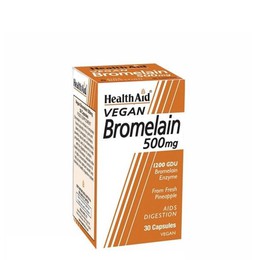 Health Aid Bromelain 500mg 30 φυτικές κάψουλες